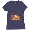 campfire Ladies Fitted T-Shirt