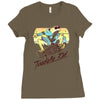 toadally rad Ladies Fitted T-Shirt