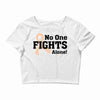 No One Fights Alone Crop Top