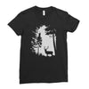 the woods Ladies Fitted T-Shirt