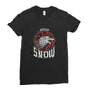 snow Ladies Fitted T-Shirt