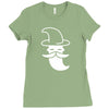 minimal wizard Ladies Fitted T-Shirt