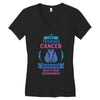 I am a Thyroid Cancer Survivor - What's Your Superpower? Women's V-Neck T-Shirt