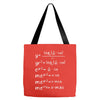 X-Mas Math Tote Bags