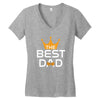 The Best Dad Women's V-Neck T-Shirt