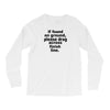 if found on ground please Long Sleeve Shirts