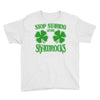 stop starting at my shamrocks Youth Tee