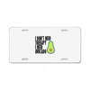 Avocado License Plate
