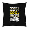 Sorry This Girl Is Already Takenby a Cool And Biker Throw Pillow