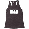beer liquid Racerback Tank