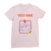 video game the game Ladies Fitted T-Shirt