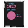 clarissa explained nothing iPad 3 and 4 Case