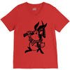 black rabbit V-Neck Tee