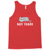 Cat Says Not Today Tank Top