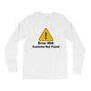 not found Long Sleeve Shirts