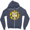 meowth breading1 Zipper Hoodie