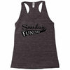 sunday funday Racerback Tank