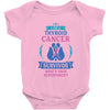 I am a Thyroid Cancer Survivor - What's Your Superpower? Baby Bodysuit