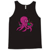 purple octopus playing the bagpipes Tank Top