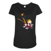 downhill Maternity Scoop Neck T-shirt