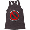 no photos please Racerback Tank