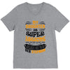 My Daughter Is Super Awesome Her Stepmom V-Neck Tee