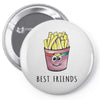 Burger and Fries Best Friends Pin-back button