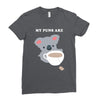 My Puns Are Ladies Fitted T-Shirt