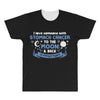 I Love Someone with Stomach Cancer to The Moon and Back to Infinity All Over Men's T-shirt