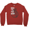 bike 'til you barf Crewneck Sweatshirt