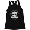 astronaut skull Racerback Tank