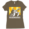 robokill Ladies Fitted T-Shirt