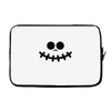 pumpkin funny face Laptop sleeve