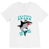 Grandpa Shark -Shark Do Do Do V-Neck Tee