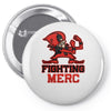 fighting merc Pin-back button