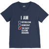 republican, democrat, busy slaying dragons fantasy V-Neck Tee