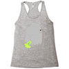 fart ghost Racerback Tank