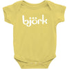 bj&ouml;rk hooded sweatshirt Baby Onesie