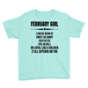 Super February Girl Youth Tee