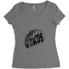 Tacos Women's Triblend Scoop T-shirt