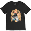cats İn rib V-Neck Tee