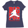 big pun yeeeh baby graphic Ladies Fitted T-Shirt