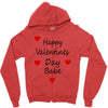 happy valenties day babe Zipper Hoodie