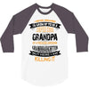 Super Cool Grandpa Of A Freaking Awesome Granddaughter 3/4 Sleeve Shirt