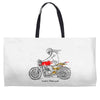 custom motorcycle Weekender Totes