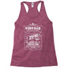 Vintage Aged To Perfection 1940 Racerback Tank