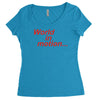world in motion england italia 90 world cup football retro Women's Triblend Scoop T-shirt