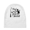 can't fly with the big girls Baby Beanies