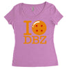 i love dbz Women's Triblend Scoop T-shirt