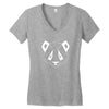 Geometric Panda Women's V-Neck T-Shirt